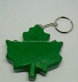 2014 newest gift items PU foaming keychain cheap promotional items stress balls