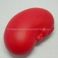 2014 selling well new style PU stress Human Organs promotional gift customize 