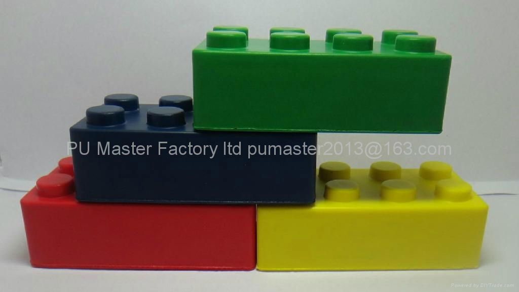 stress lego custom stress balls factory in China manufactorur exporter 