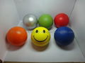 PU stressball stress reliever logo imprinted custom logo