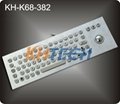 IP65 rated stainless steel industrial PC-Keyboard