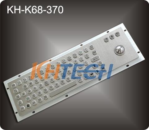 IP65 rated stainless steel industrial PC-Keyboard 2
