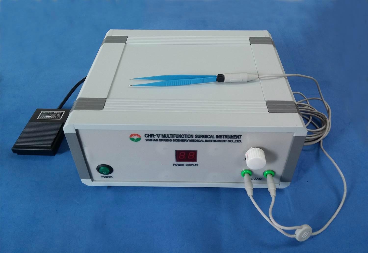 Hemostatic equipment bipolar electrocoagulator