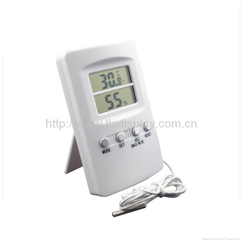 All In One Alarm Baby Room Thermometer with Humidity Monitor 