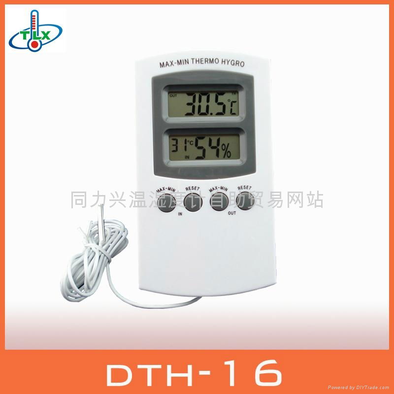 In-Outdoor Digital Thermometer with Hygrometer 2