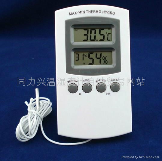 In-Outdoor Digital Thermometer with Hygrometer 3