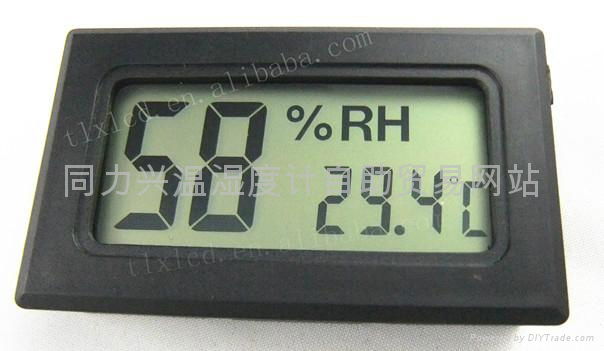 Small Digital Thermometer Black / Small Size 2