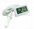 Mini Digital Hygrometer Thermometer Black  2