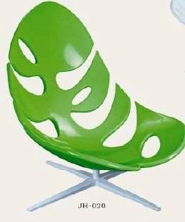 Modern Leisure Fiberglass Fishbone lounge chair 3