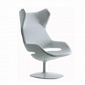 Fiberglass Swivel evolution lounge chair 3