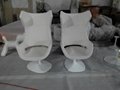 Fiberglass Swivel evolution lounge chair 4