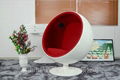 Modern fiberglass Eero Aarnio Ball chair 3