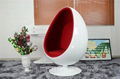 JH-069 Replica  Eero Aarnio home furniture fiberglass oval egg chair 1