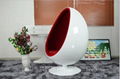 JH-069 Replica  Eero Aarnio home furniture fiberglass oval egg chair 4