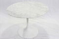 Modern design Eero Saarinen round marble Tulip dining table white marble table