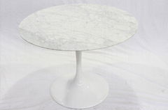 Modern design Eero Saarinen round marble Tulip dining table white marble table