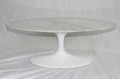 Modern design Eero Saarinen round marble Tulip dining table white marble table 2