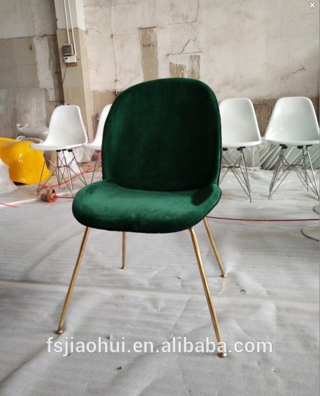 Modern design home furniture fiberglass Gubi Bettle dining table 5