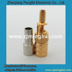 SMB Female Connector Crimp for RG316 with Window