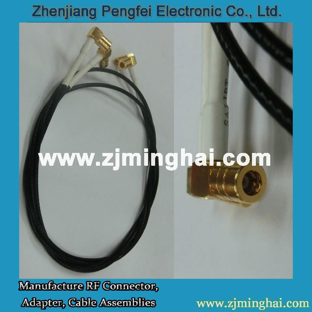SMB Female to SMB Female Connector with RG316 Cable 2