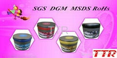 Solvent based sublimation offset printing ink