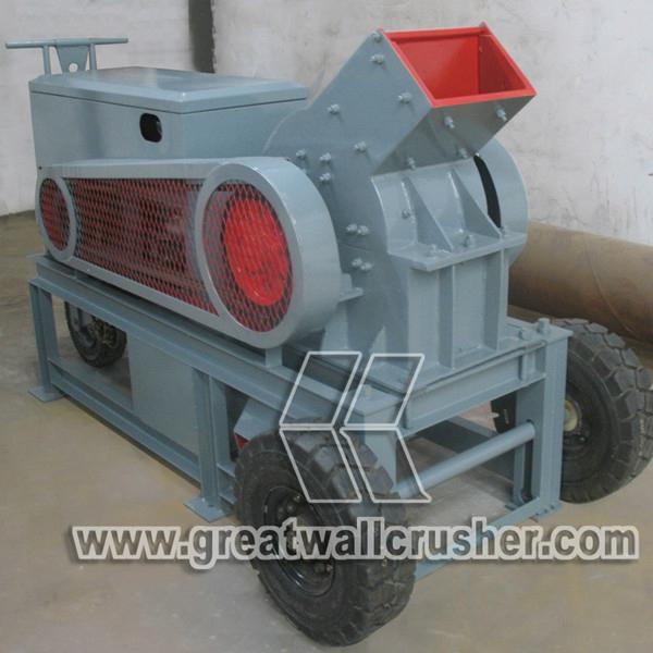 Small portable diesel crusher for 18t/h crushing plant