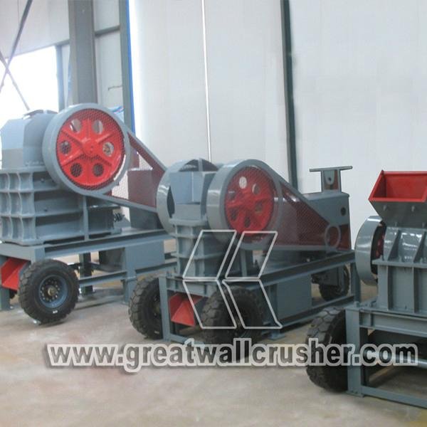Small portable diesel crusher for 18t/h crushing plant 3