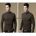 Silk High Neck Top for Men 2