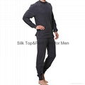 Silk Top&Pant Sets for Men 2