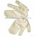 ayurvedic garshana 100% raw silk dry massage gloves  1