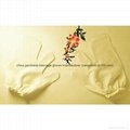 ayurvedic garshana 100% raw silk dry massage gloves  4