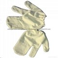 ayurvedic garshana 100% raw silk dry massage gloves  7