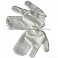 ayurvedic garshana 100% raw silk dry massage gloves  8