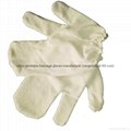 ayurvedic garshana 100% raw silk dry massage gloves  9