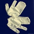 ayurvedic garshana 100% raw silk dry massage gloves  14