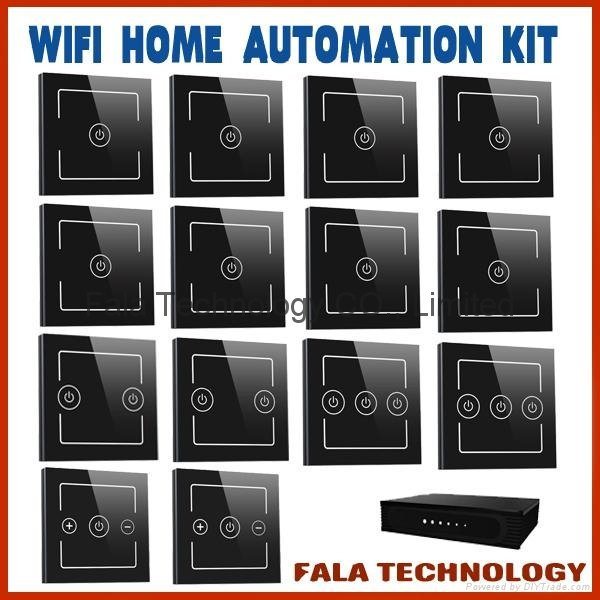 DHL free shipping wifi home automation system with android and computer control