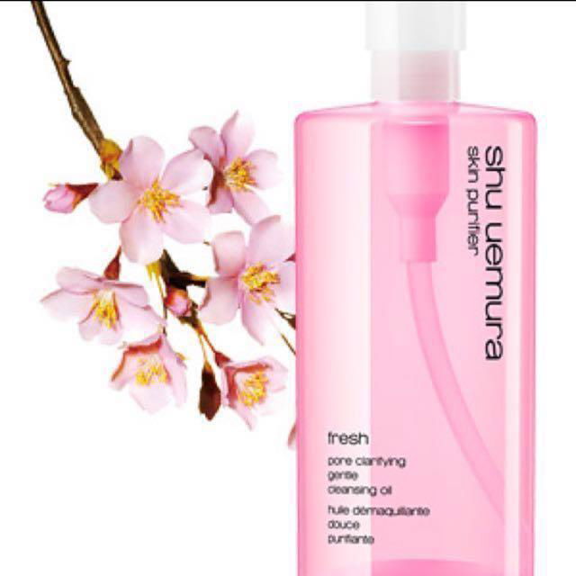 Shu Uemura - sakura fresh cleansing oil 450ml 4