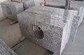 Big White Flower Granite Bathroom Vanity