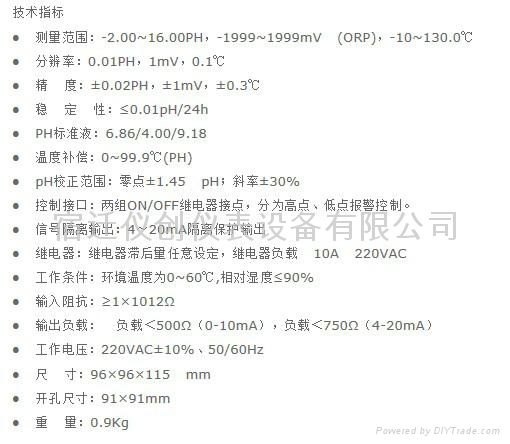 中文显示在线PH计 2