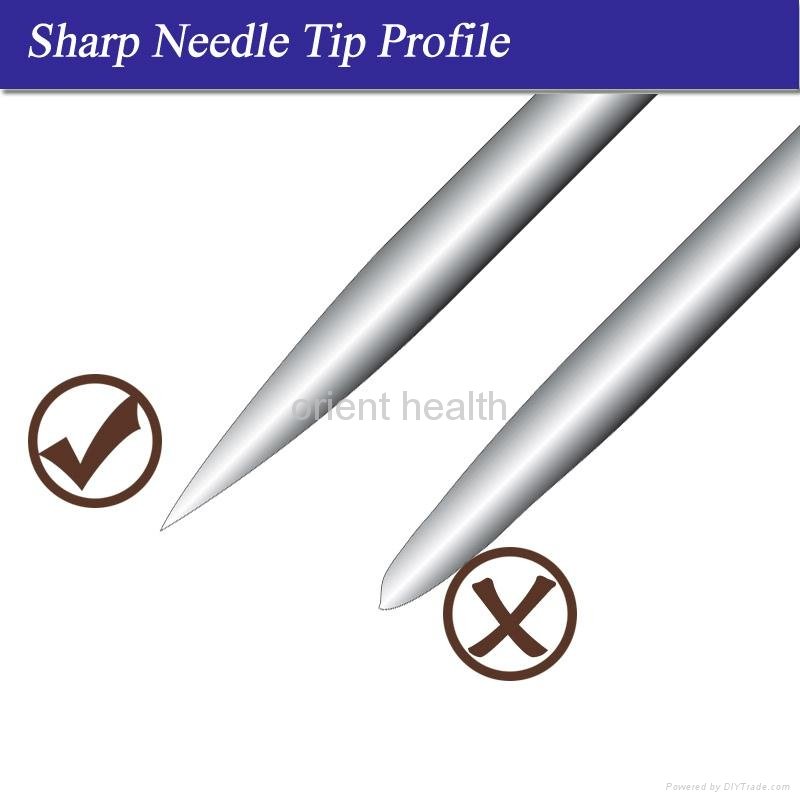 Copper Handle Sterile Hwato Acupuncture Needle 3