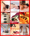 energy massage relax energy stones with heater 5