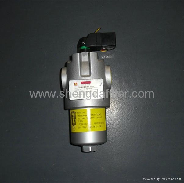 Hydraulic low pressure inline oil filter  3