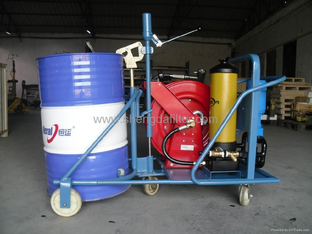  Movable Oil Filter Cart