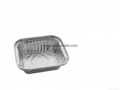 aluminum foil container for food packaging 
