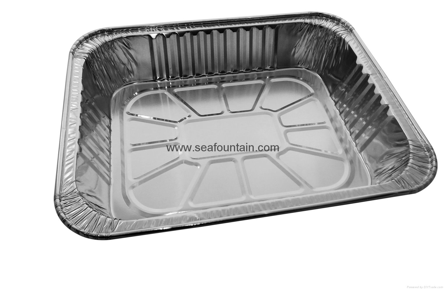 half Sized Aluminum Steam Pan disposable Packaging Steam Table Pan Silver 2