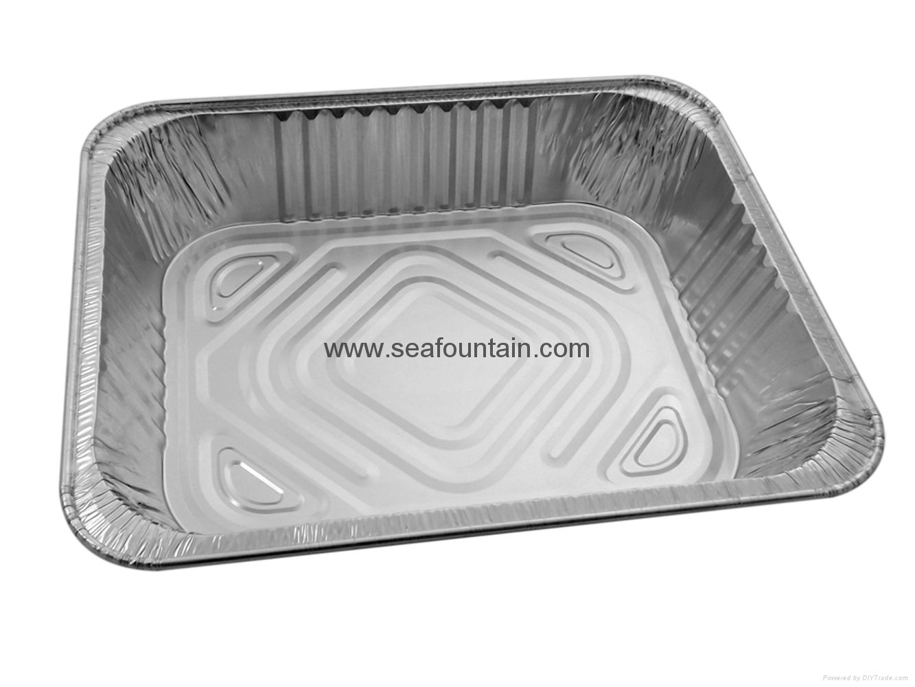 half Sized Aluminum Steam Pan disposable Packaging Steam Table Pan Silver 3