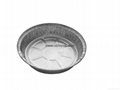 aluminum foil round pan 6'' 7'' 8'' 9'' inches round pan round container  2