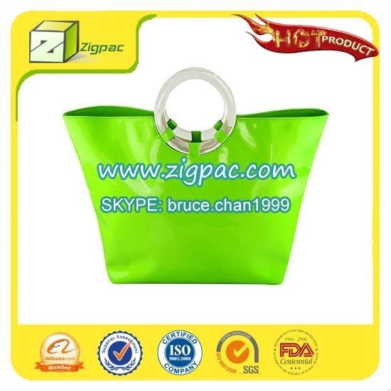 100% new virgin PVC and FSC approved recycled discount pvc shopping bag 4