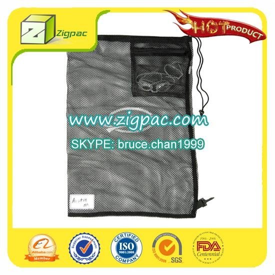Made in china with low rate and ISO14001 approve small drawstring onion mesh bag 2
