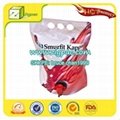 ISO9001 certificate approved nature new virgin PE eco-friendly stand up pouch